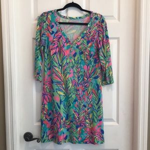 Lilly Pulitzer Palmer T-Shirt Dress Medium